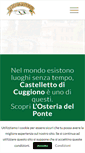 Mobile Screenshot of osteriadelponte.com